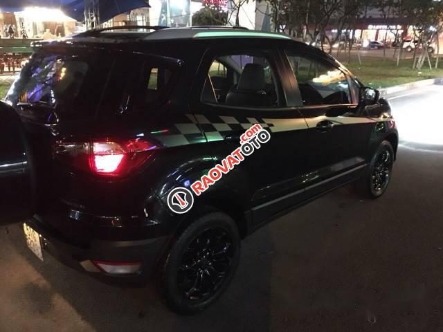 Bán Ford EcoSport Black Titanium 2017, màu đen  -3