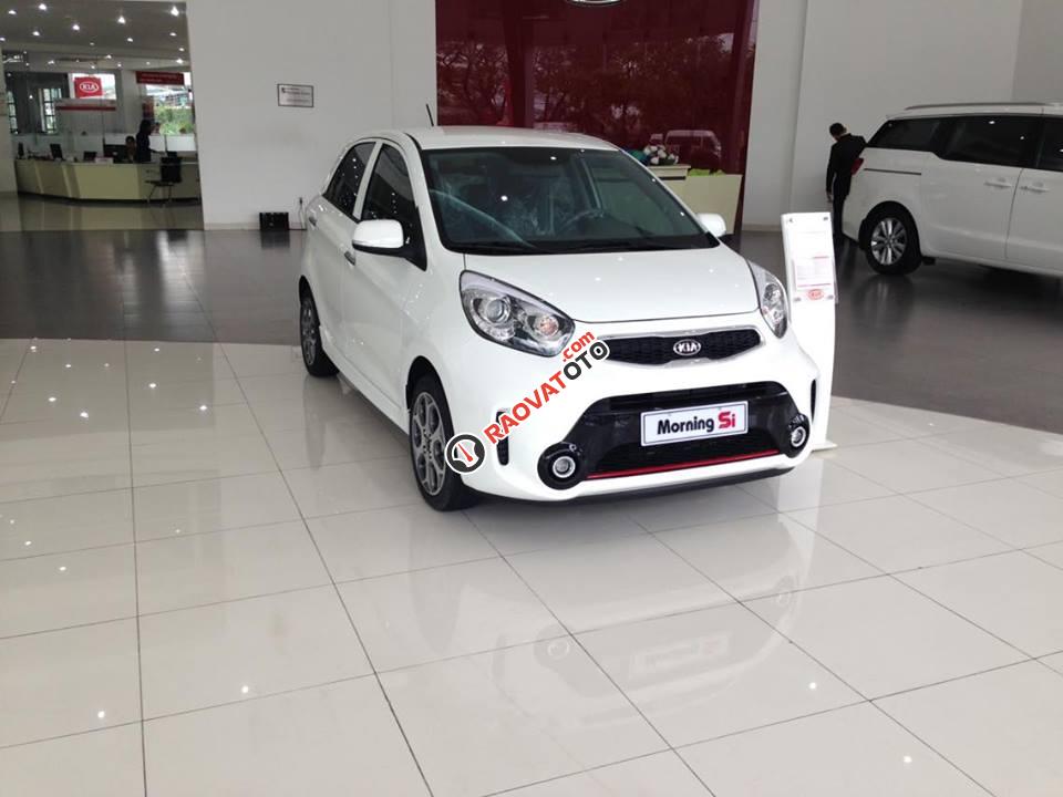 Kia HP - Chuyên Morning Si 2017 giảm giá 13tr, đủ màu, vay 80 %, 0912811858-0