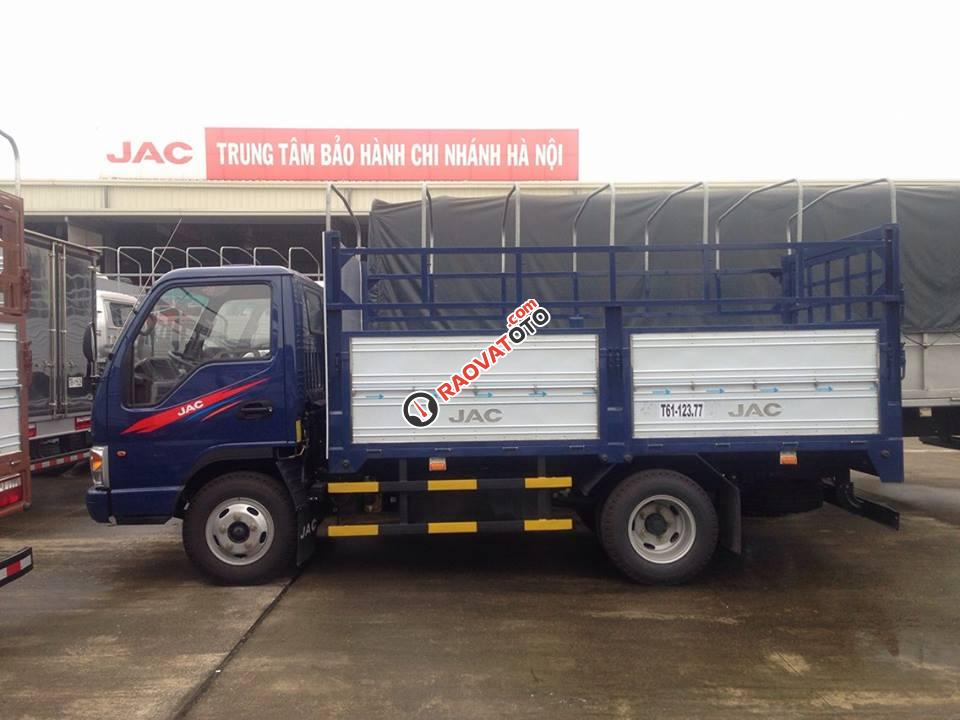 Bán xe tải Jac 2,4 tấn Hải Phòng, máy Isuzu, thùng Inox dài, giá rẻ nhất 0964674331-6