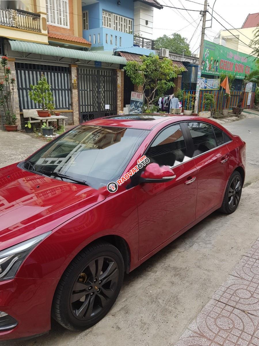 Bán Chevrolet Cruze LTZ 1.8 AT sản xuất 2015, màu đỏ giá cạnh tranh-0