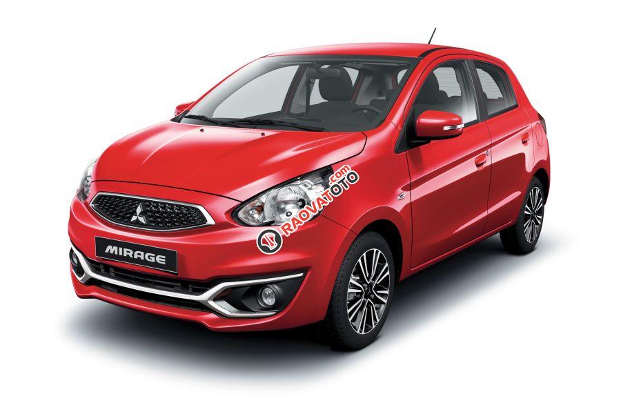 Bán xe Mitsubishi Mirage năm 2017, màu đỏ, nhập khẩu chính hãng-4