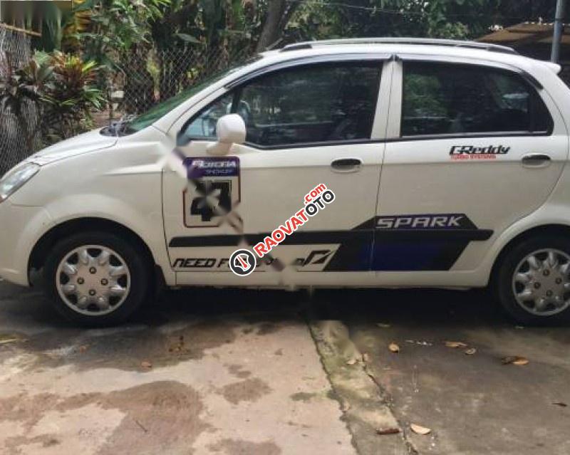 Bán Chevrolet Spark năm 2009, màu trắng-0