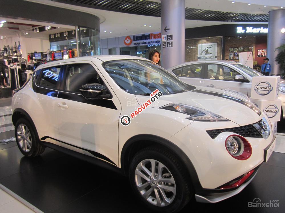 Cần bán Nissan Juke 1.6 AT đời 2018, màu trắng, nhập khẩu nguyên chiếc, khuyến mại 60 triệu đồng-1