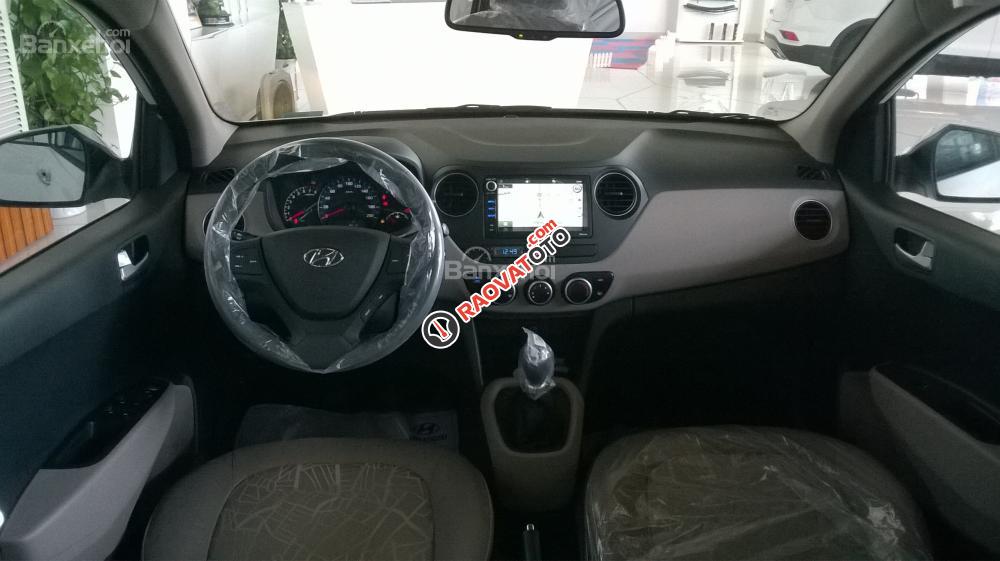 Bán ô tô Hyundai Grand i10 đời 2017, màu trắng, giá chỉ từ 309tr-4