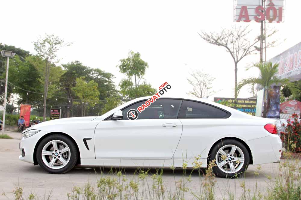 Cần bán xe BMW 4 Series 420i coupe sản xuất 2014, màu trắng, nhập khẩu nguyên chiếc-7