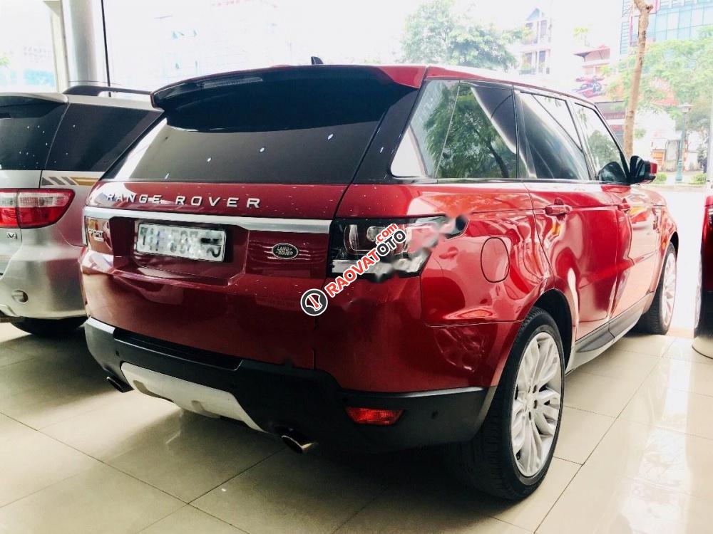 Cần bán lại xe LandRover Range Rover Sport Hse đời 2015, màu đỏ, nhập khẩu nguyên chiếc số tự động-4