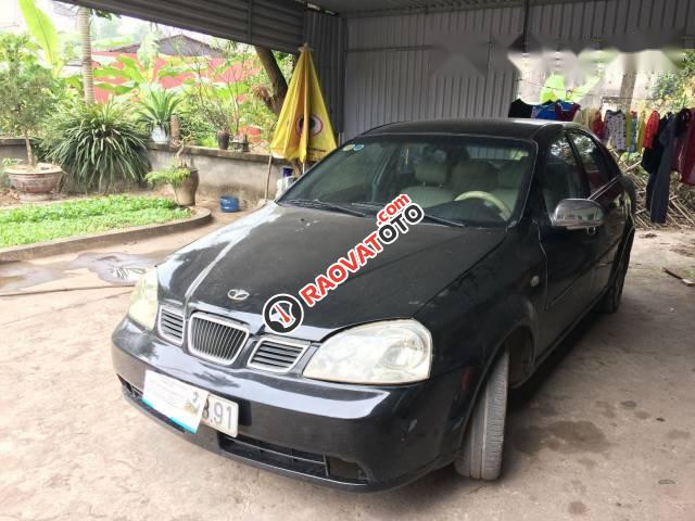 Chính chủ bán xe Daewoo Lacetti đời 2004, màu đen-1