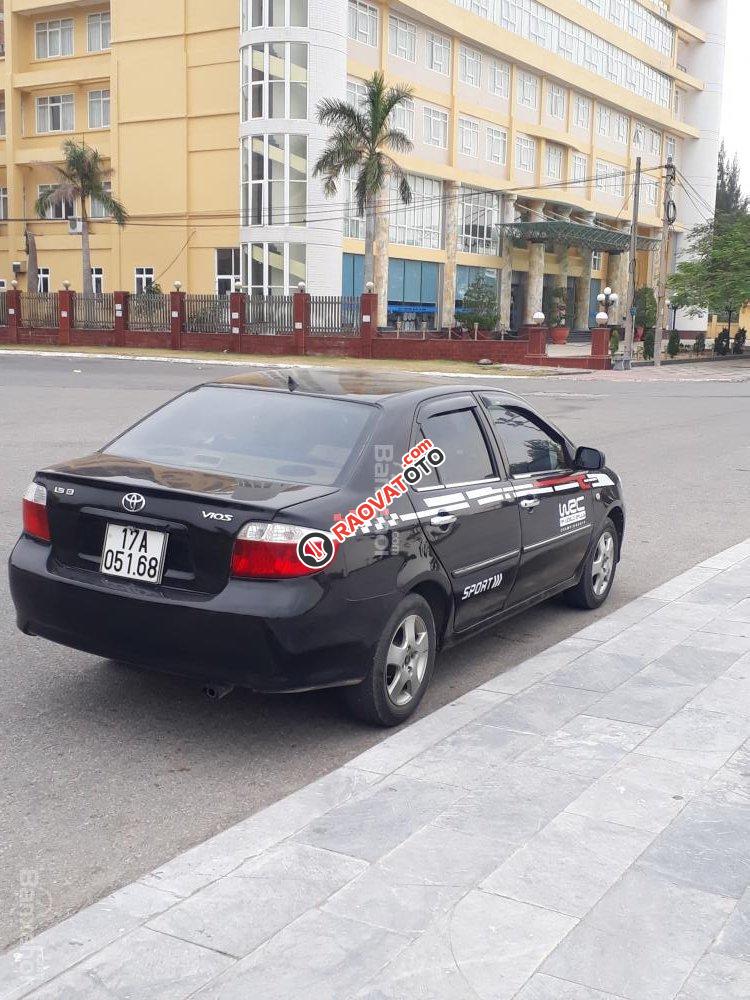 Cần bán Toyota Vios bản đủ G, đăng ký 2005, màu đen, nhập khẩu nguyên chiếc-0