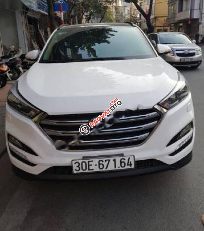 Bán ô tô Hyundai Tucson đời 2016, màu trắng, xe nhập-1