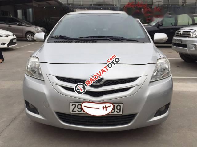 Bán Toyota Yaris 1.3 đời 2007, màu bạc, nhập khẩu  -0