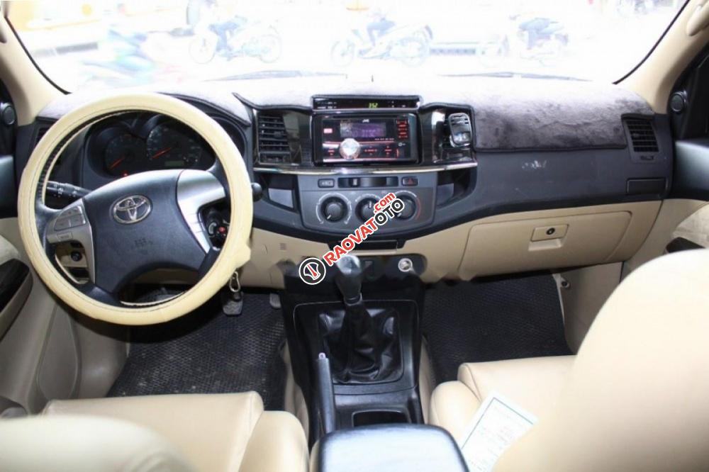 Bán Toyota Fortuner 2.5G năm 2015, màu đen số sàn-6