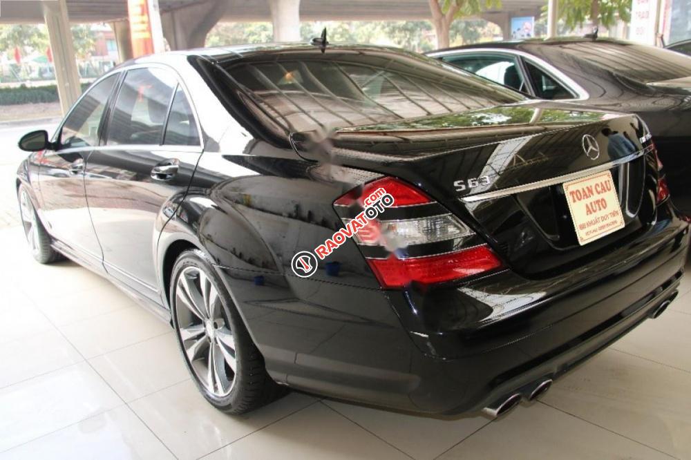 Cần bán lại xe Mercedes S63 AMG đời 2008, màu đen, nhập khẩu nguyên chiếc, số tự động-3