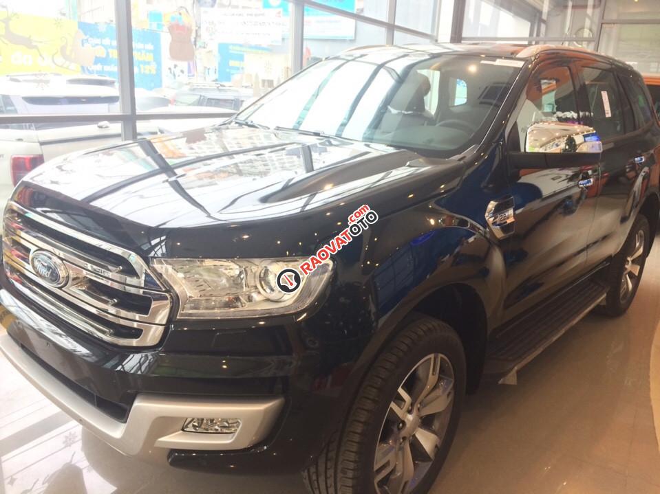 Ford Everest Limited 4x2 AT 2017, nhập khẩu Thái, tặng BH 2 chiều, trang bị full option-1