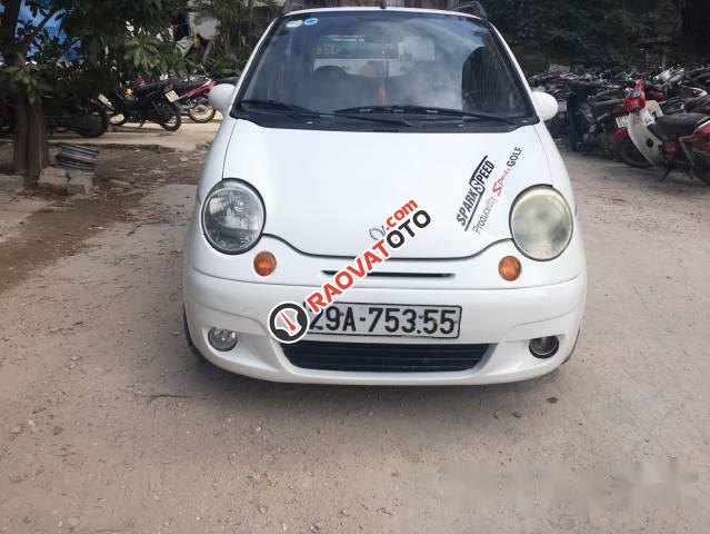 Cần bán Daewoo Matiz MT đời 2007, màu trắng, giá tốt-4
