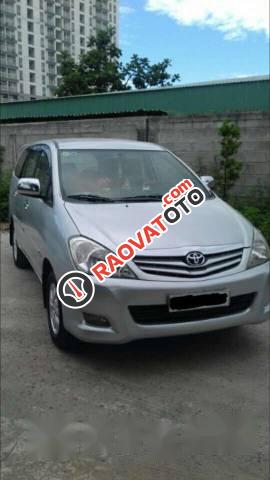 Bán Toyota Innova năm 2010, màu bạc xe gia đình, 396 triệu-1