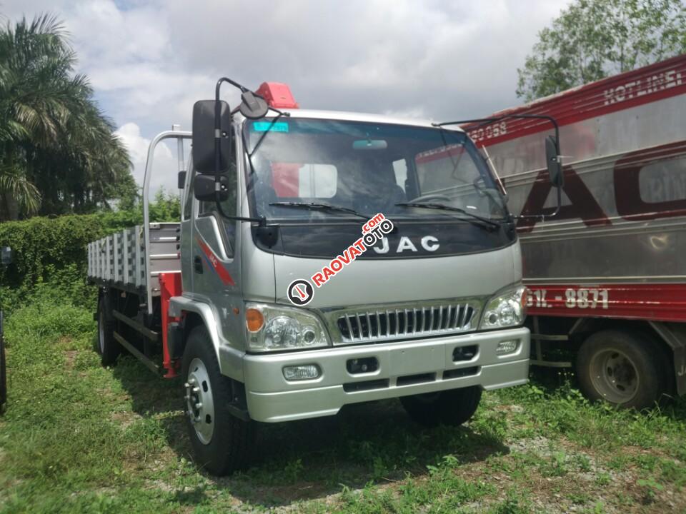 Đại Lý bán xe tải Jac 8.85 tấn, gắn cẩu Unic 3.5 tấn, giá tốt, hỗ trợ trả góp 90%-1