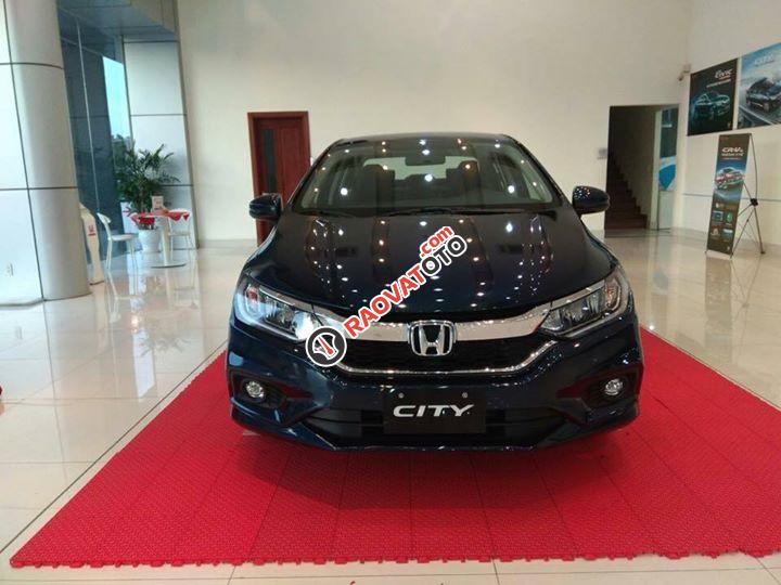 Bán Honda City top 1.5L CVT đời 2017, màu xanh, giá tốt, mới 100% chính hãng-2