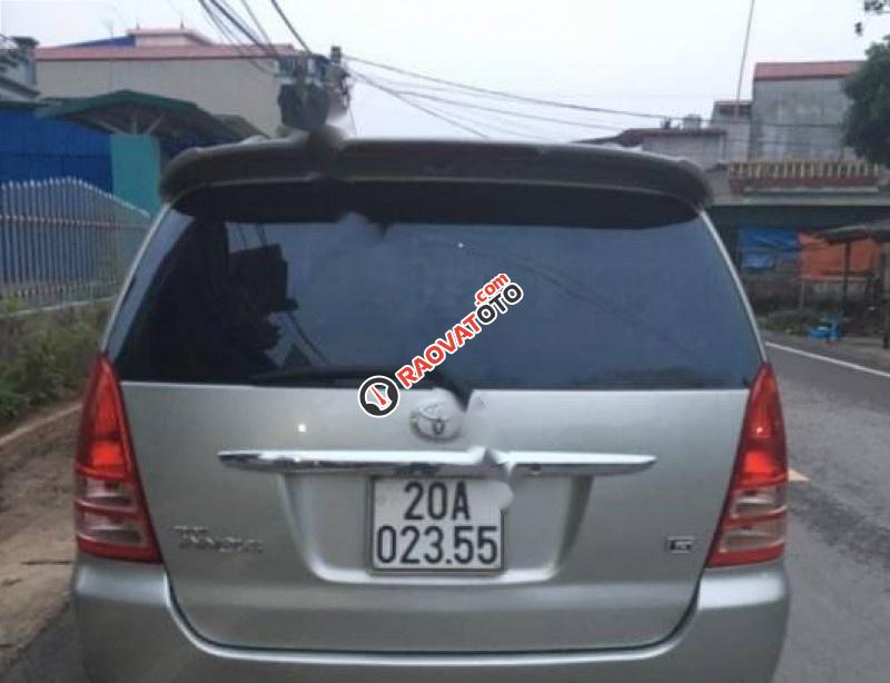 Bán xe Toyota Innova G đời 2008, màu bạc xe gia đình-2