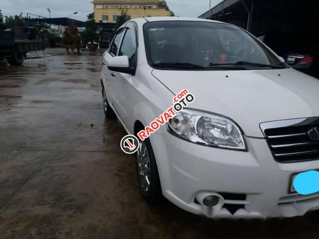 Bán xe Daewoo Gentra đời 2007, màu trắng xe gia đình-4