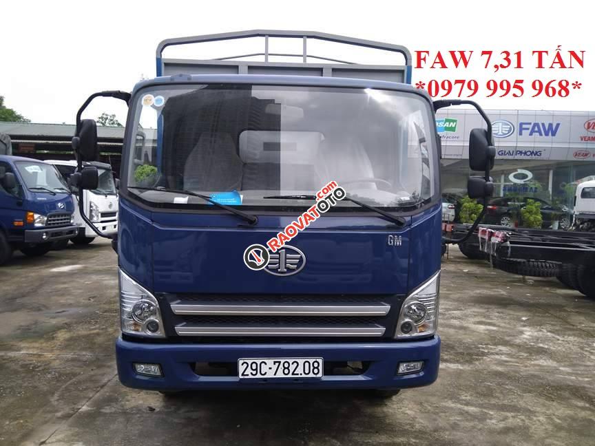 Bán xe tải Faw 7.31 tấn thùng dài 6.25M, cabin Isuzu, máy khỏe. L/H 0979 995 968-4