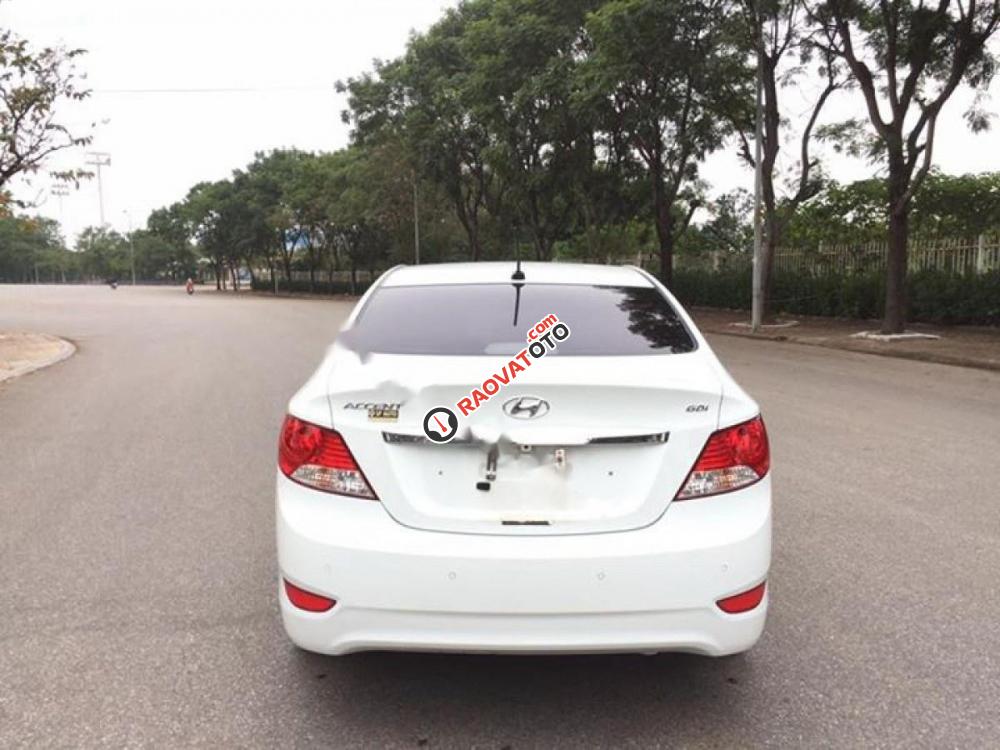 Bán Hyundai Accent 1.6AT GDi sản xuất 2011, màu trắng, nhập khẩu-2