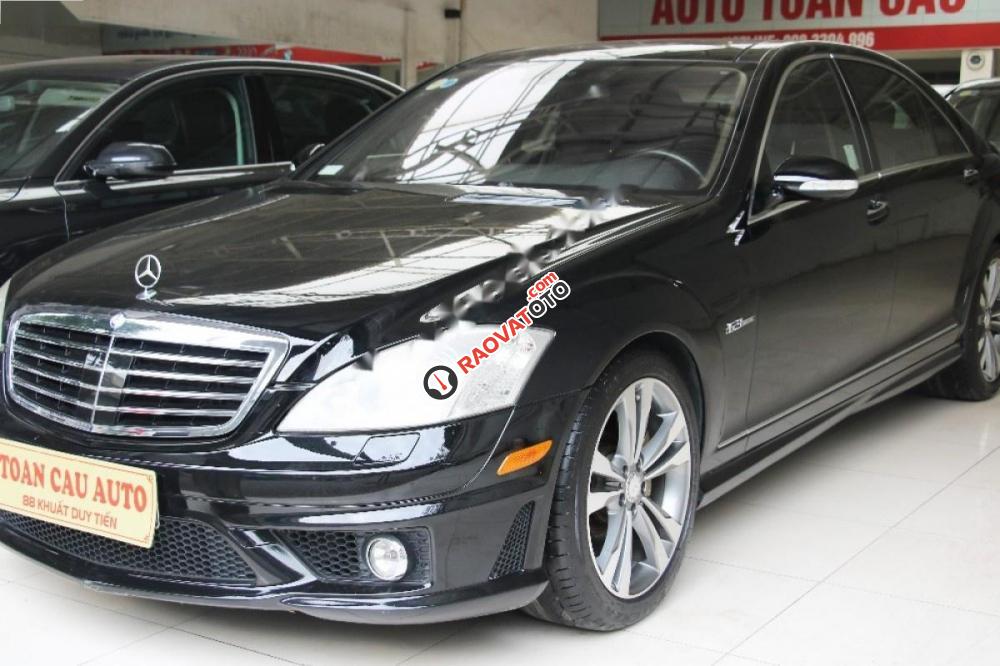 Cần bán lại xe Mercedes S63 AMG đời 2008, màu đen, nhập khẩu nguyên chiếc, số tự động-2