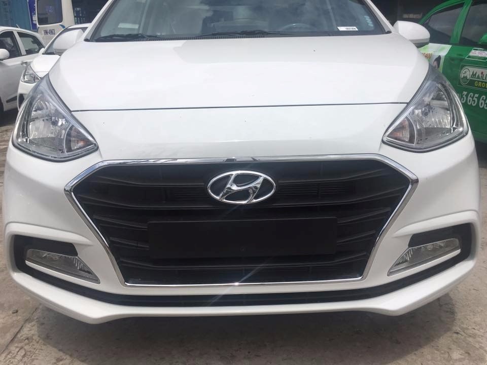 Cần bán Hyundai Grand i10 sản xuất 2017, màu trắng, xe nhập-3