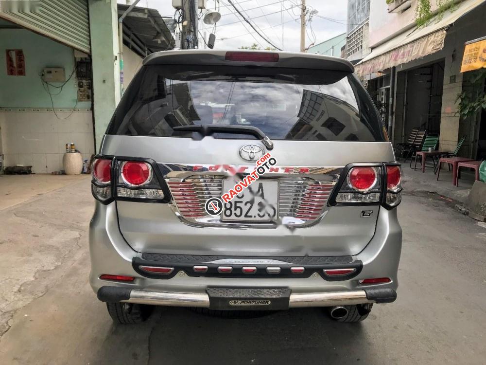 Bán Toyota Fortuner G đời 2014, màu bạc-6