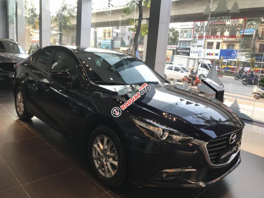 Bán ô tô Mazda 3 1.5L Facelift đời 2017, màu xanh lam-3