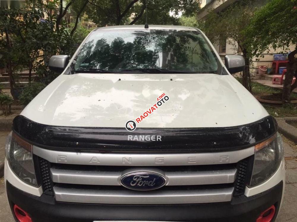 Bán xe Ford Ranger XLS 2.2AT đời 2015, màu trắng, nhập khẩu chính chủ, giá 545tr-1