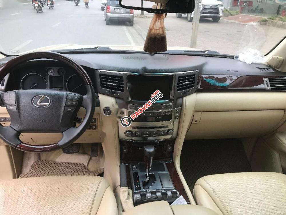 Cần bán xe Lexus LX 570 năm 2009, màu vàng, nhập khẩu nguyên chiếc-7