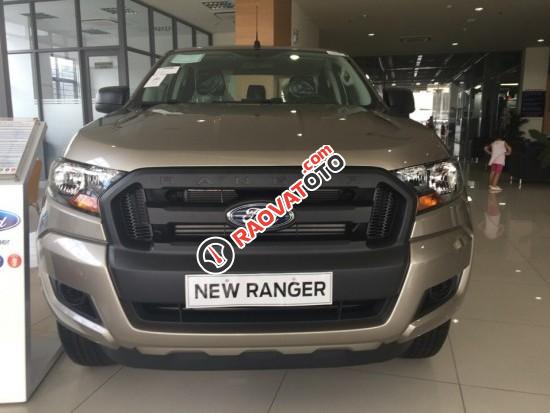 Bán xe Ford Ranger XL màu vàng giao ngay tại Ford An Đô, hỗ trợ trả góp tại Hà Giang-0