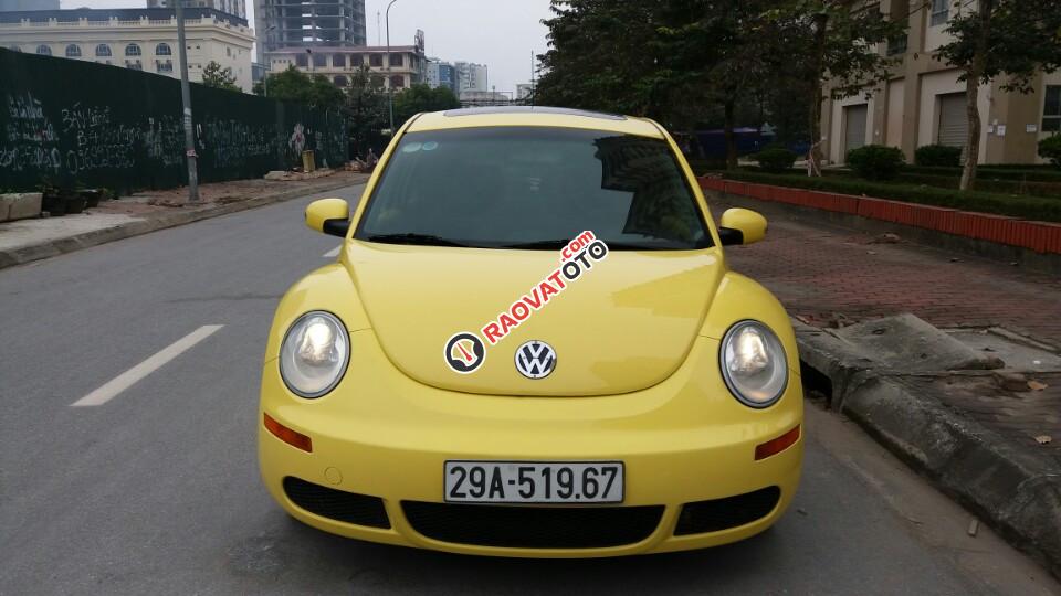 Xe Volkswagen Beetle đời 2007 màu vàng, giá 440 triệu nhập khẩu-0