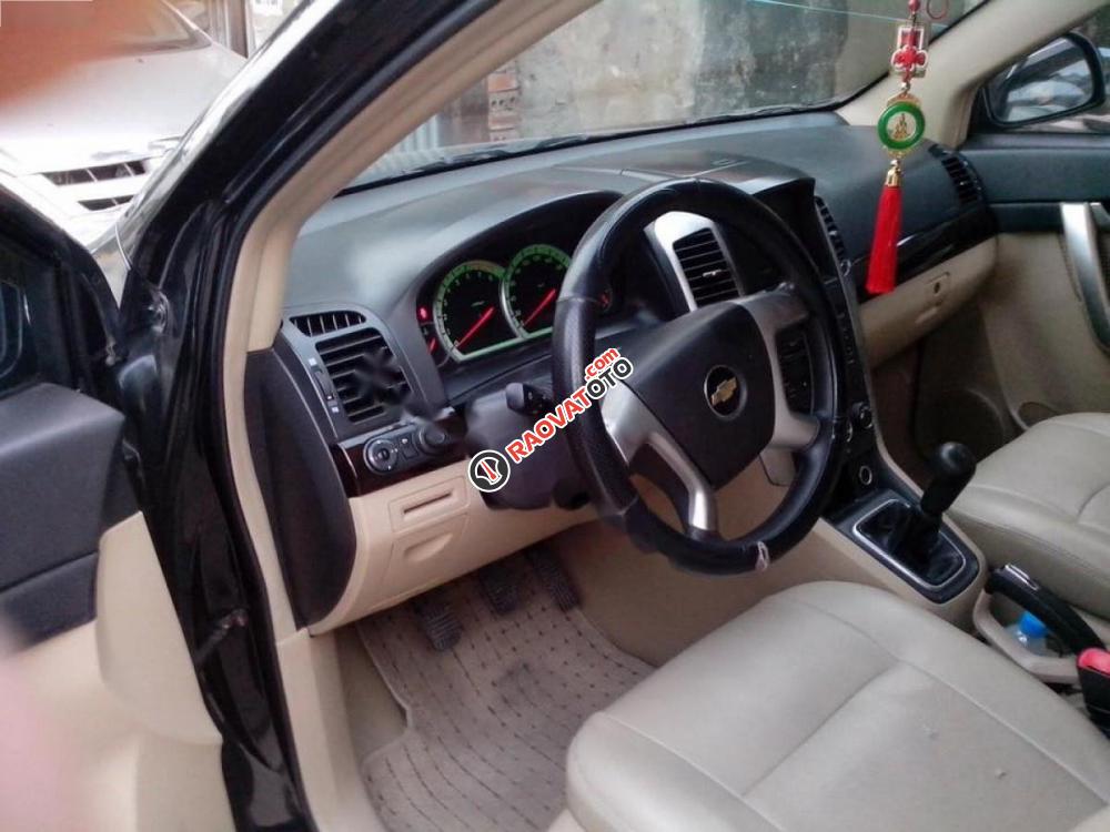 Bán xe Chevrolet Captiva đời 2007, màu đen số sàn-0