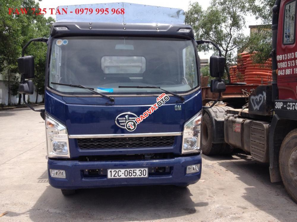 Bán xe tải GM FAW 7,25 tấn thùng dài 6M3, máy khỏe cầu to. L/H 0979 995 968-7