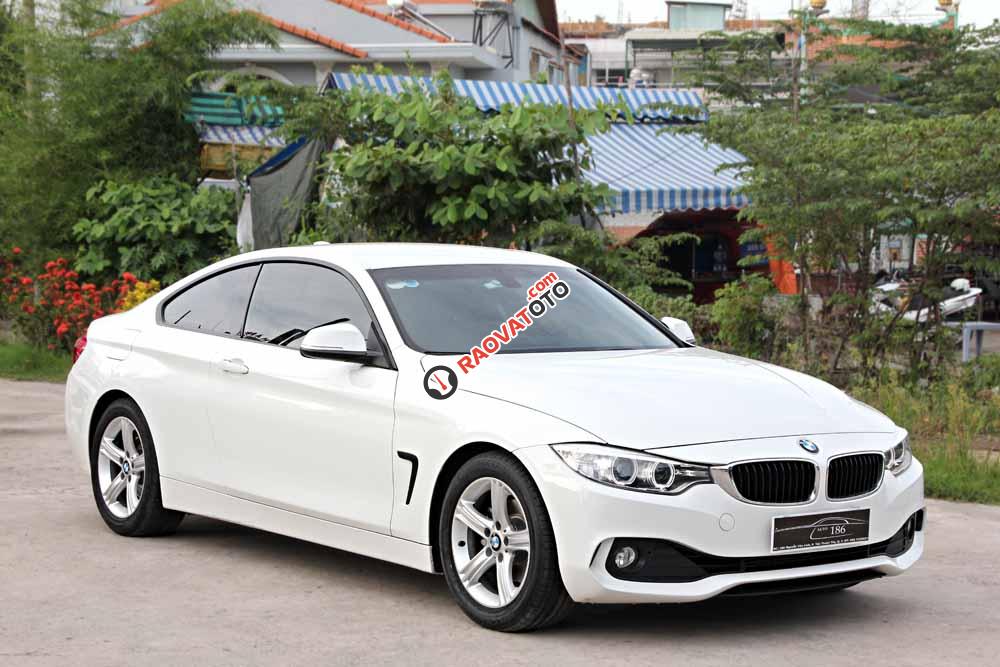 Cần bán xe BMW 4 Series 420i coupe sản xuất 2014, màu trắng, nhập khẩu nguyên chiếc-2