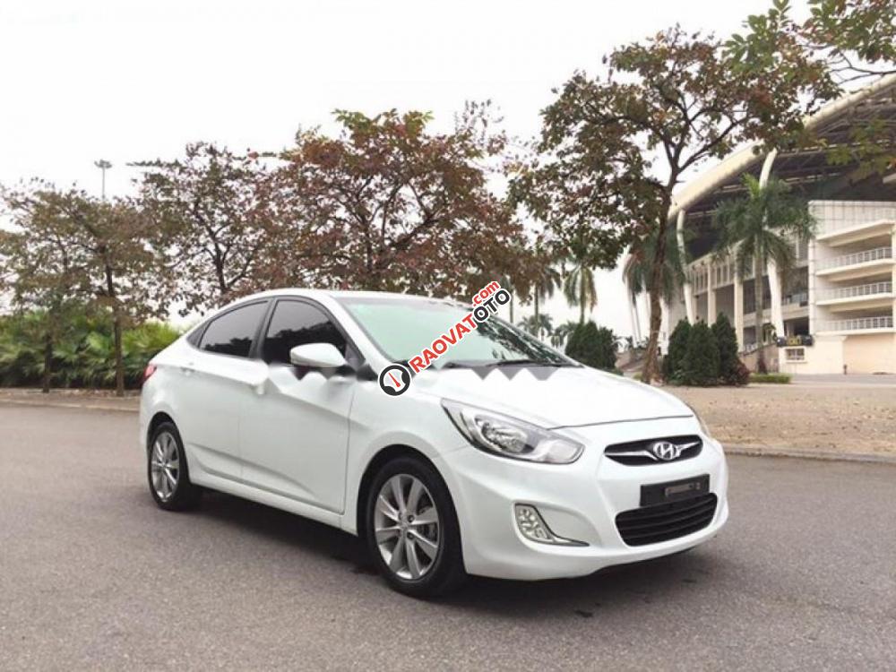 Bán Hyundai Accent 1.6AT GDi sản xuất 2011, màu trắng, nhập khẩu-1