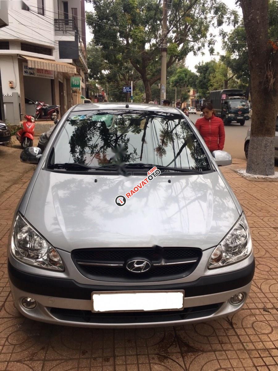 Bán Hyundai Getz 1.1MT đời 2010, màu bạc, nhập khẩu nguyên chiếc, giá cạnh tranh-1