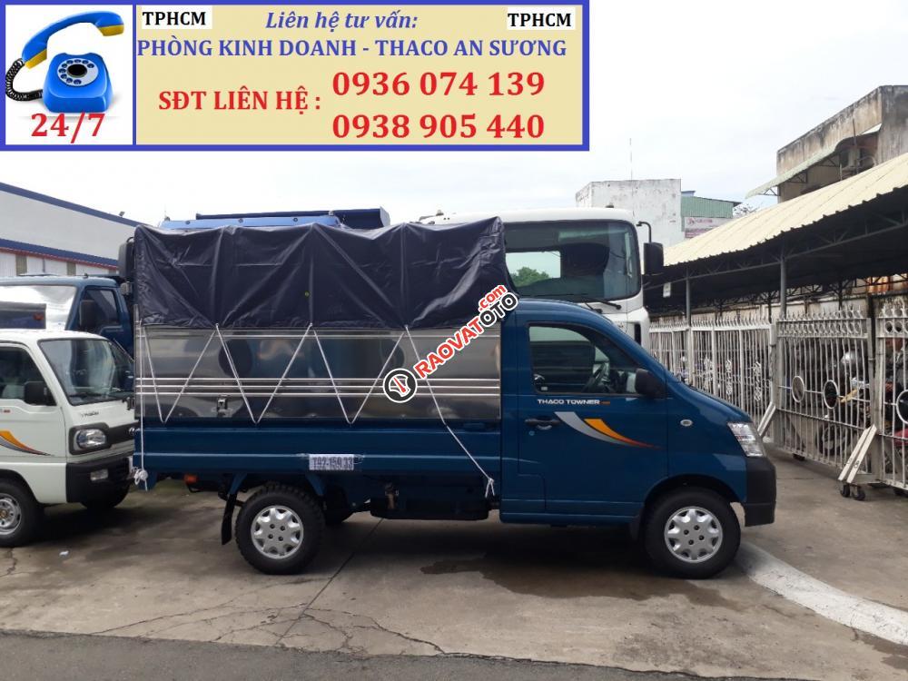 Giá bán xe tải Towner Trường Hải, tải trọng 990kg, đời 2017, có máy lạnh Cabin - Hỗ trợ trả góp - LH 0936 074 139-1
