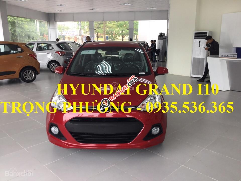 Grand i10 sản xuất 2018 Đà Nẵng, LH: Trọng Phương - 0935.536.365, khuyến mãi tiền mặt và phụ kiện-3