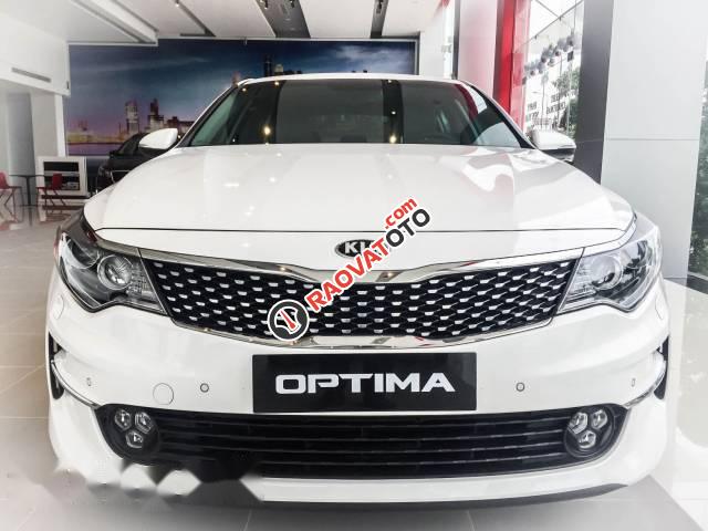 Bán Kia Optima 2016, màu trắng giá cạnh tranh-0