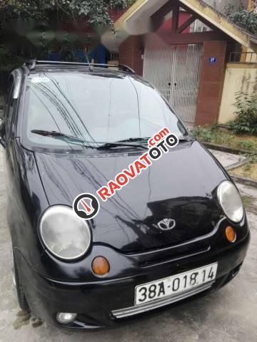 Bán xe Daewoo Matiz sản xuất 2008, màu đen -2