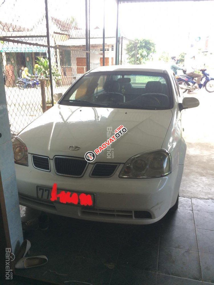 Bán Daewoo Lacetti 2005, màu trắng, giá 150tr -0