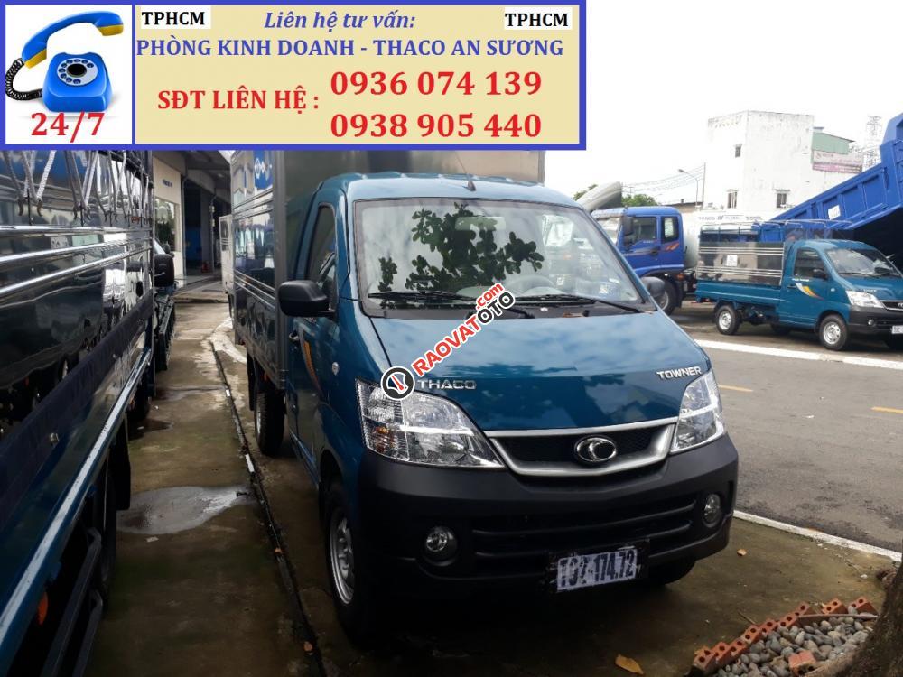 Xe tải Thaco Towner 990 mới, tải trọng hàng 990kg, giá rẻ tư vấn tận nhà tại TPHCM-1