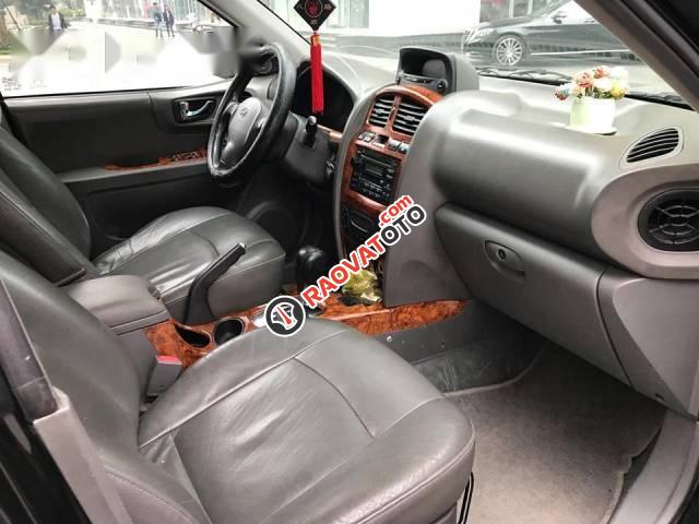 Bán Hyundai Santa Fe Gold AT đời 2008, màu đen chính chủ-2