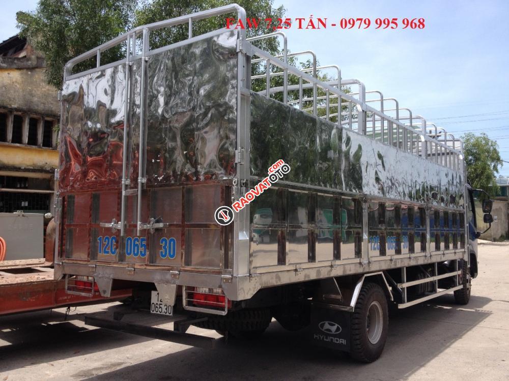 Bán xe tải GM FAW 7,25 tấn thùng dài 6M3, máy khỏe cầu to. L/H 0979 995 968-3