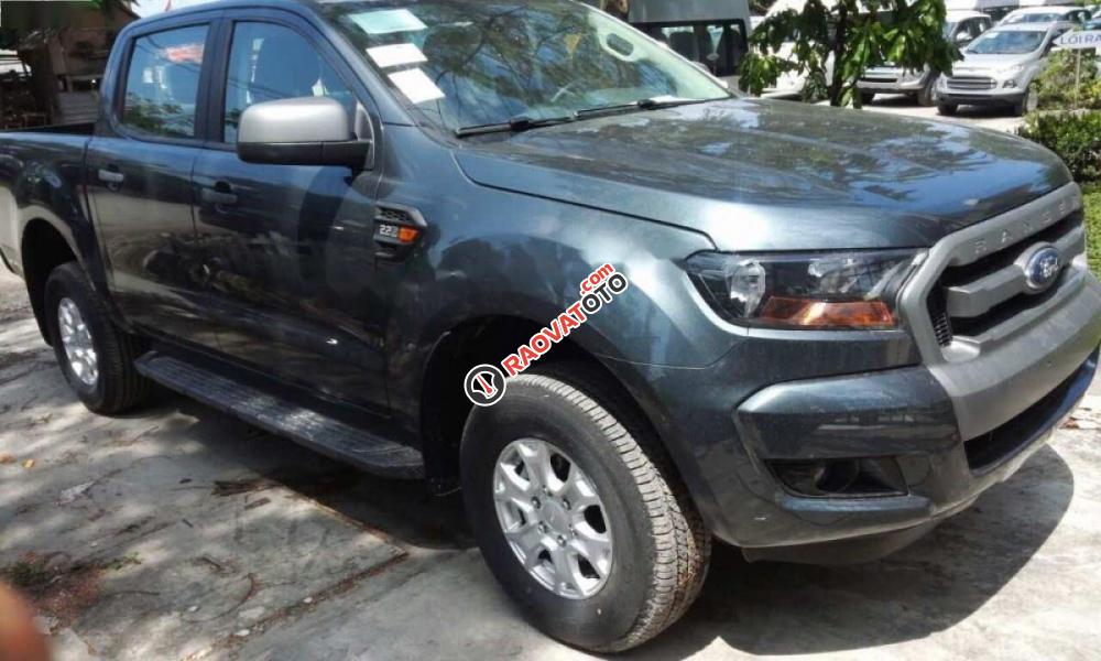 Bán Ford Ranger XLS AT đời 2017, màu xanh lam, nhập khẩu, giá tốt-3