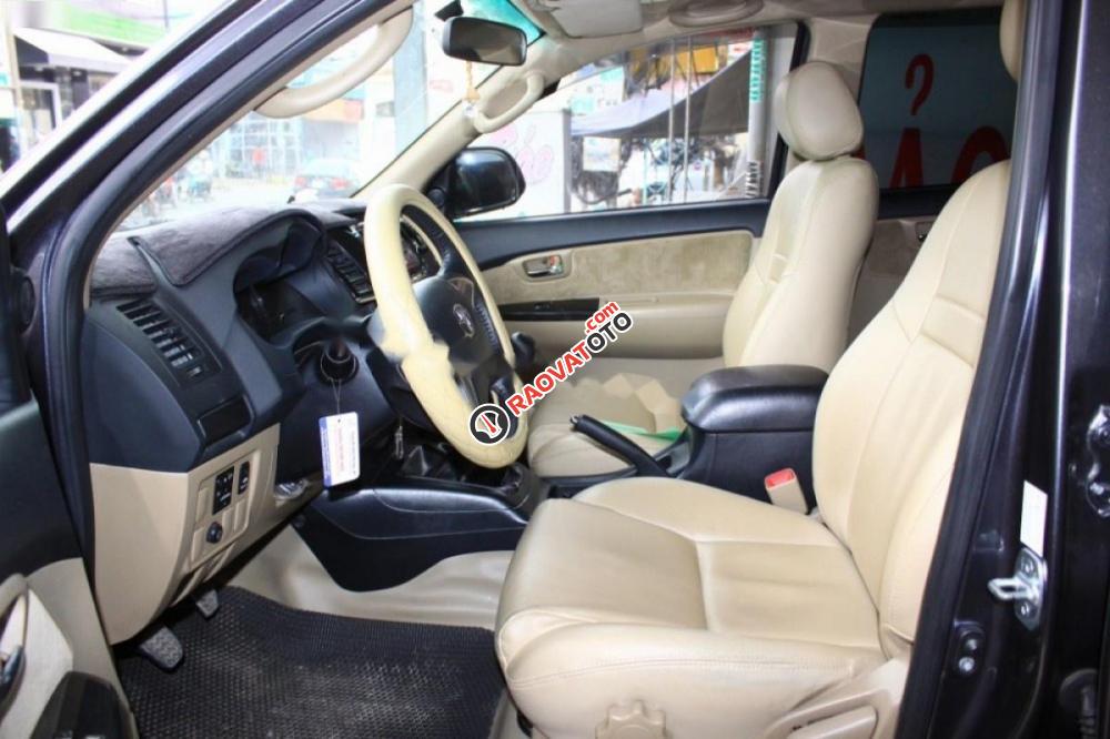 Bán Toyota Fortuner 2.5G năm 2015, màu đen số sàn-8