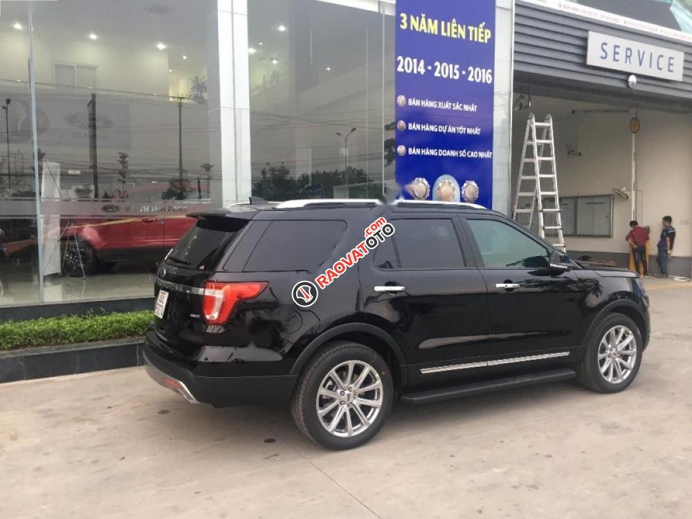 Bán Ford Explorer 2017, màu đen, xe nhập-3