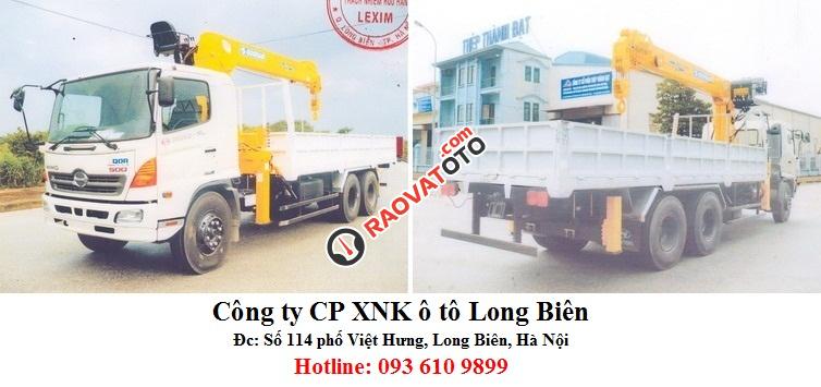 Bán xe tải 3 chân gắn cẩu tự hành 3 tấn, 5-7 tấn Soosan, Tanado, Kanglim, Unic, atom 2017 -1